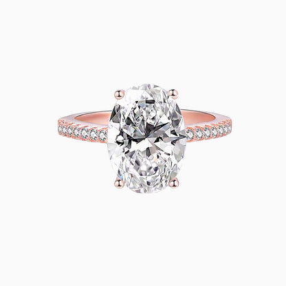 The Virtuoso | Pavé Grand Oval Ring